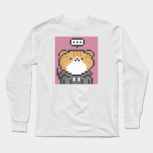 Pixel Cat 138 Long Sleeve T-Shirt